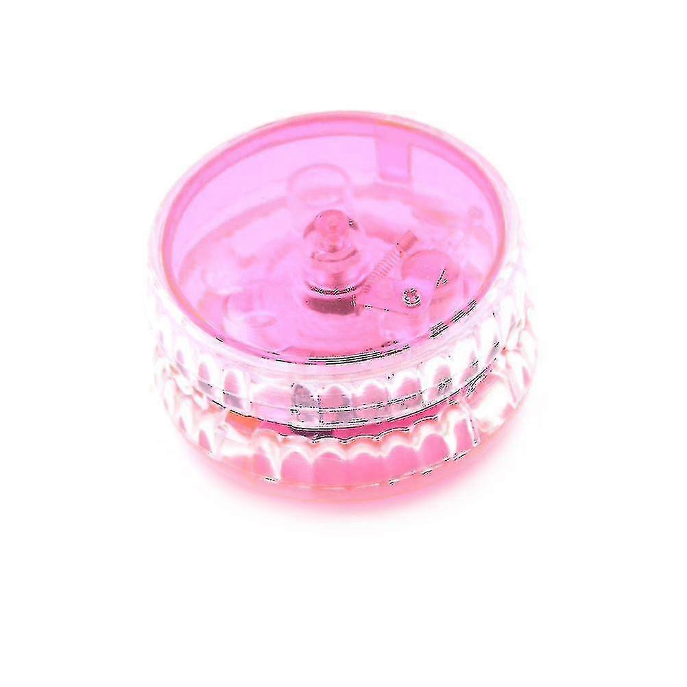 High Speed Luminous LED Flashing Yoyo Toy for Kids Party - Pink