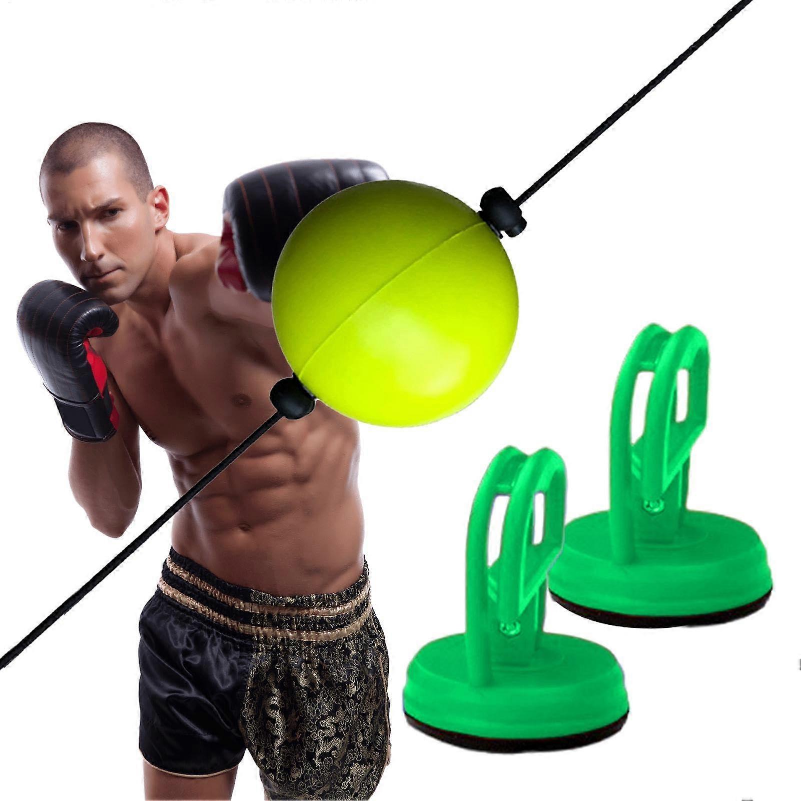 ReflexBoxball, light ReflexBoxball – Improve the boxing equipment for reaction speed, doubleend punching bags with suction cup for the home gym.