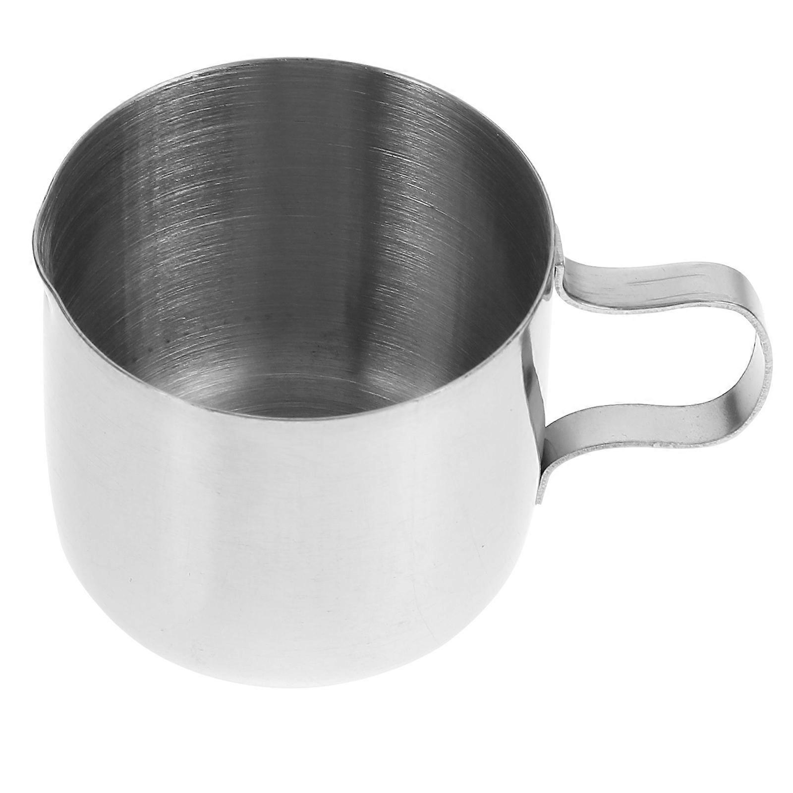 Stainless Steel Milk Frothing Jug for Coffee, Tea & Juice Smooth Design, Easy to Clean, Ideal for Home & Café Use