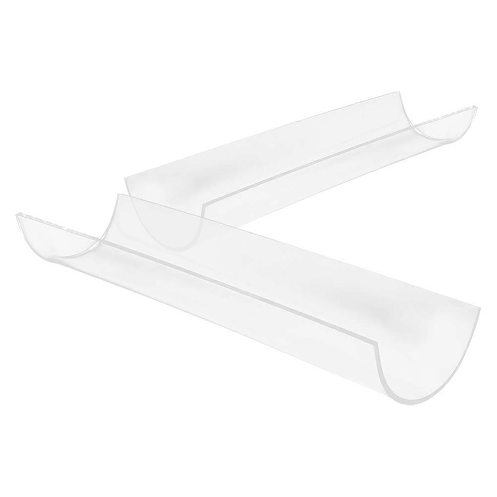 U Shaped Dessert Baking Mold 2pcs Acrylic Roll Tool for Home Baking Enthusiasts Easy to Clean Cake Shaping Design
