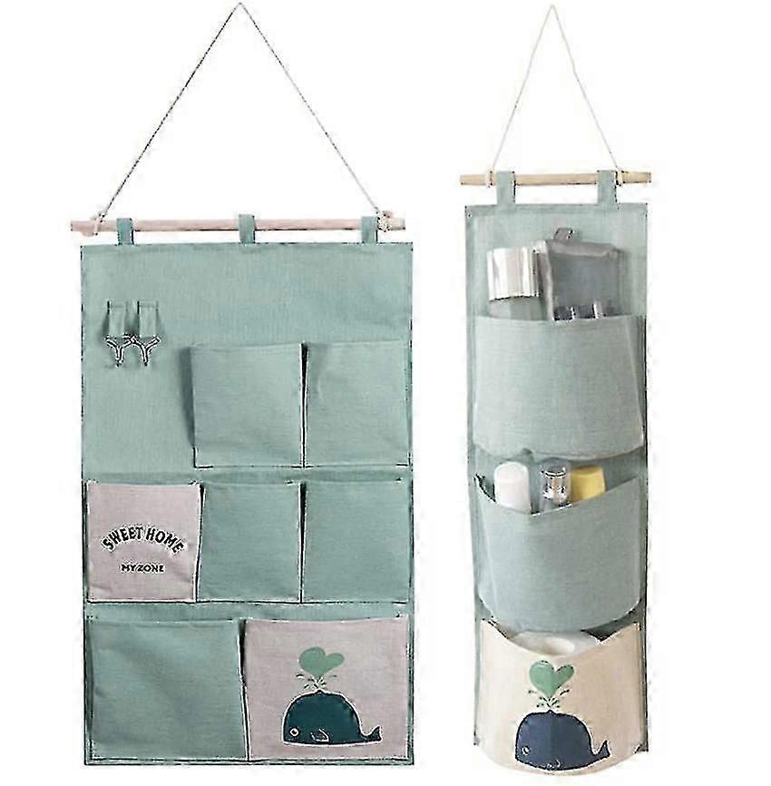 Hanging Storage Door,light Cotton Wall Hanging Storage Bag