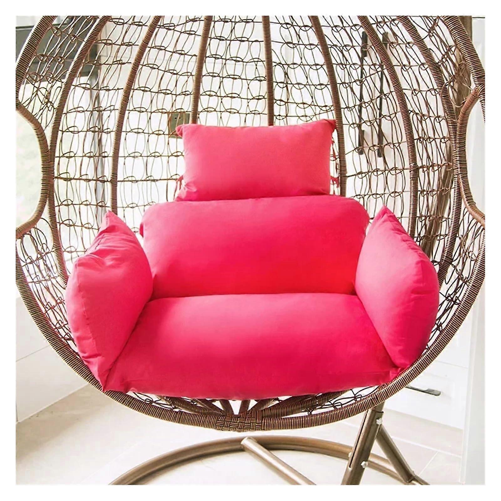 Comfortable pink cushion for beach and relaxation