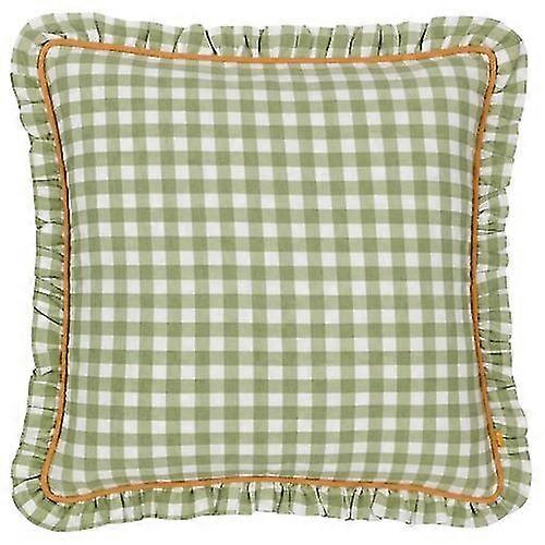 Maude Reversible Gingham Cushion Cover