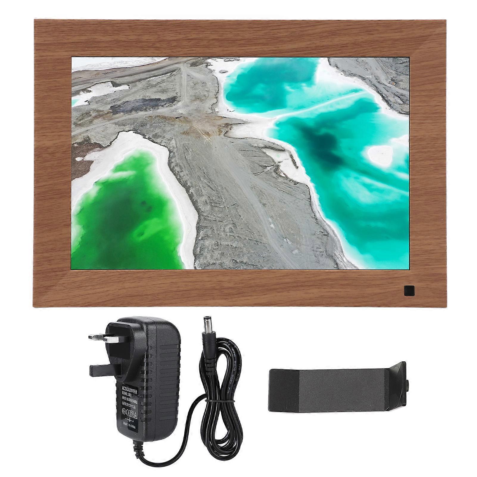 10.1" WiFi Digital Photo Frame - HD Touchscreen, 16GB Memory, Multi-Function, UK Plug