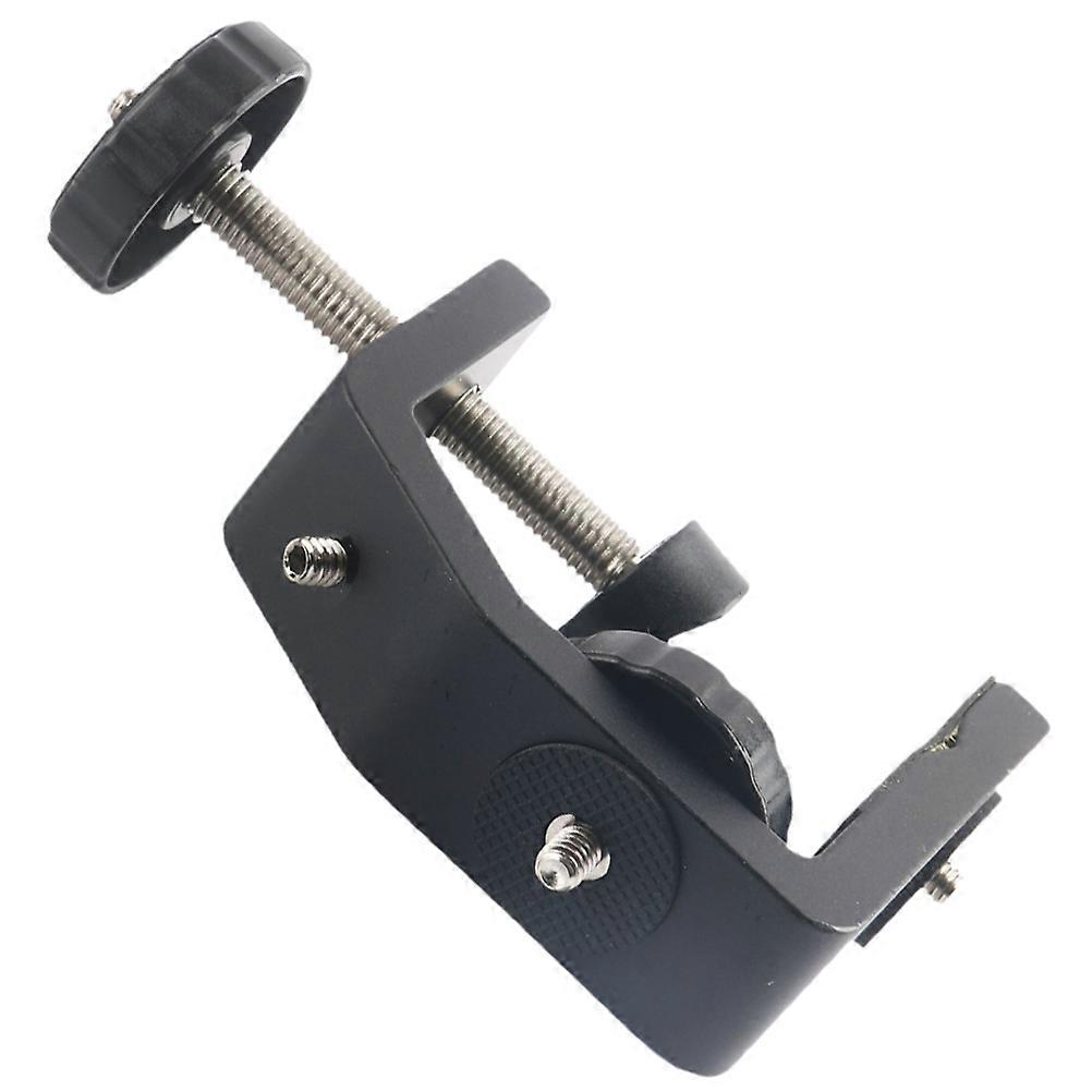 Heavy Duty Desk Clamp Microphone Stand with Durable Aluminum Alloy Base for Stable Audio Recording and Workspace Optimization