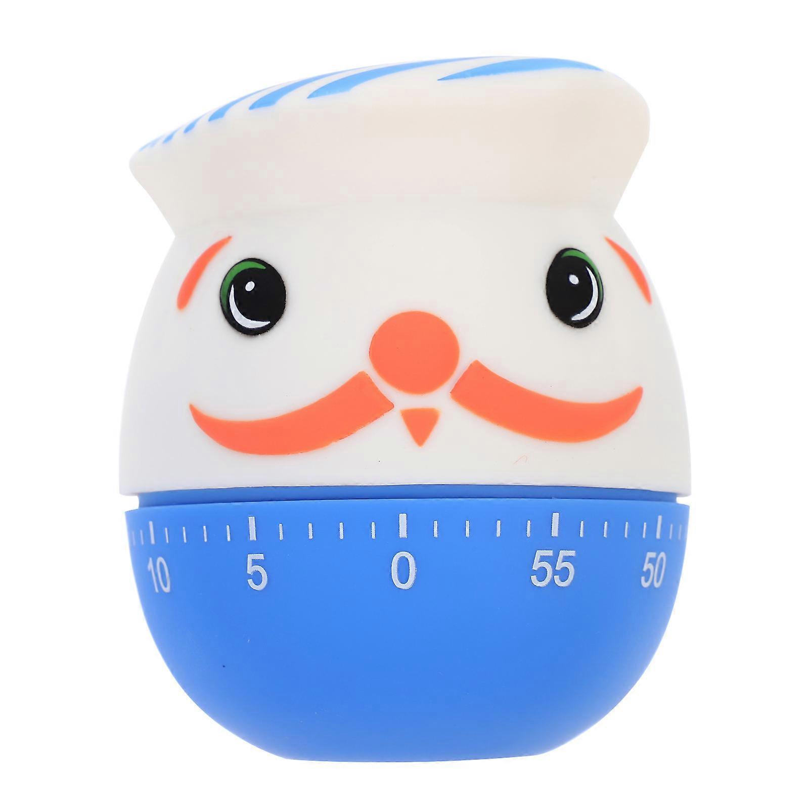 Kitchen Timer Mechanical Design For Students In Office Abs Material 8X6.3X6.3CM Time Management 1Pack