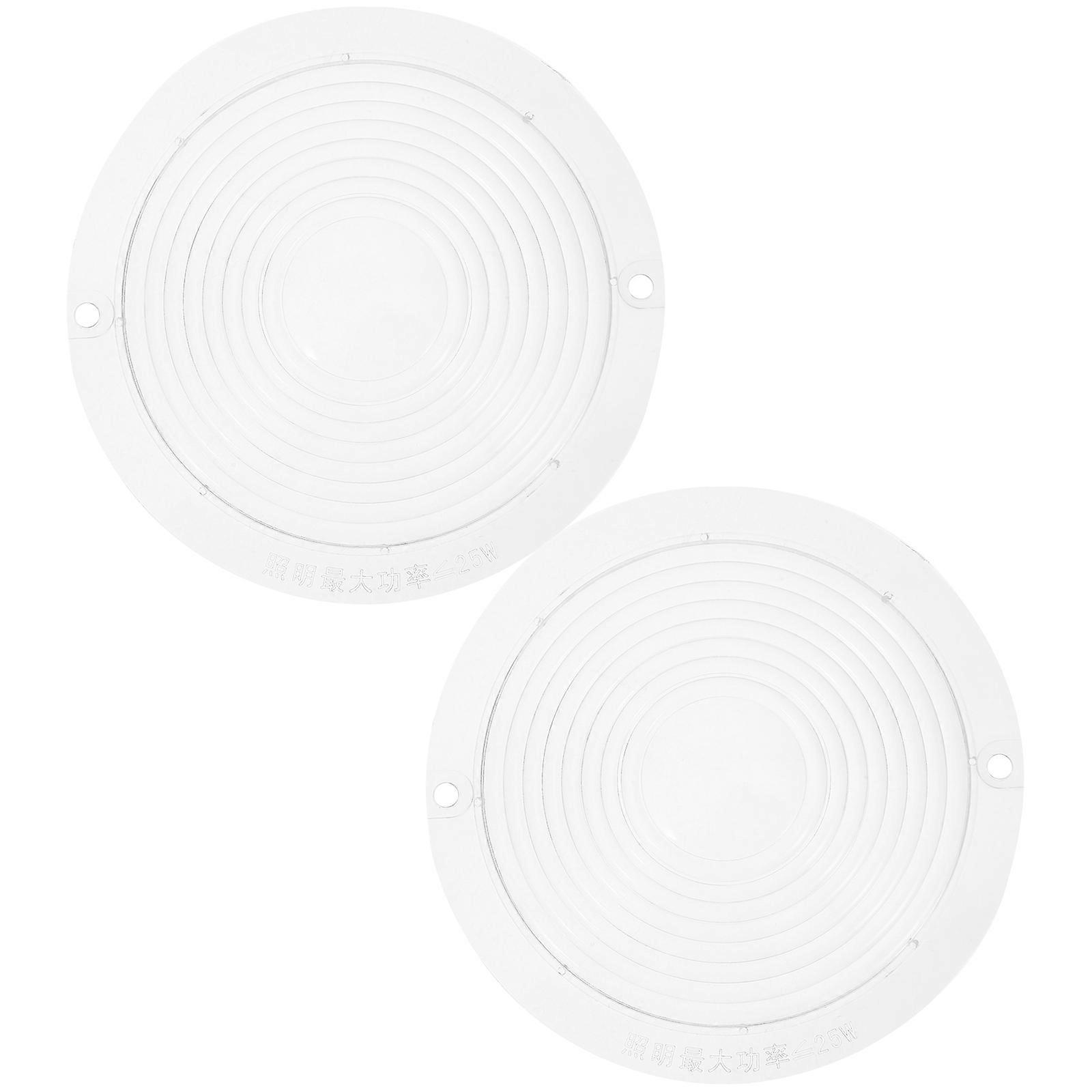 1 Pair Clear Range Hood Light Cover Replacement for Cooker Hood   Durable, Easy to Install, Fits Multiple Models, Versatile Kitchen Accessory