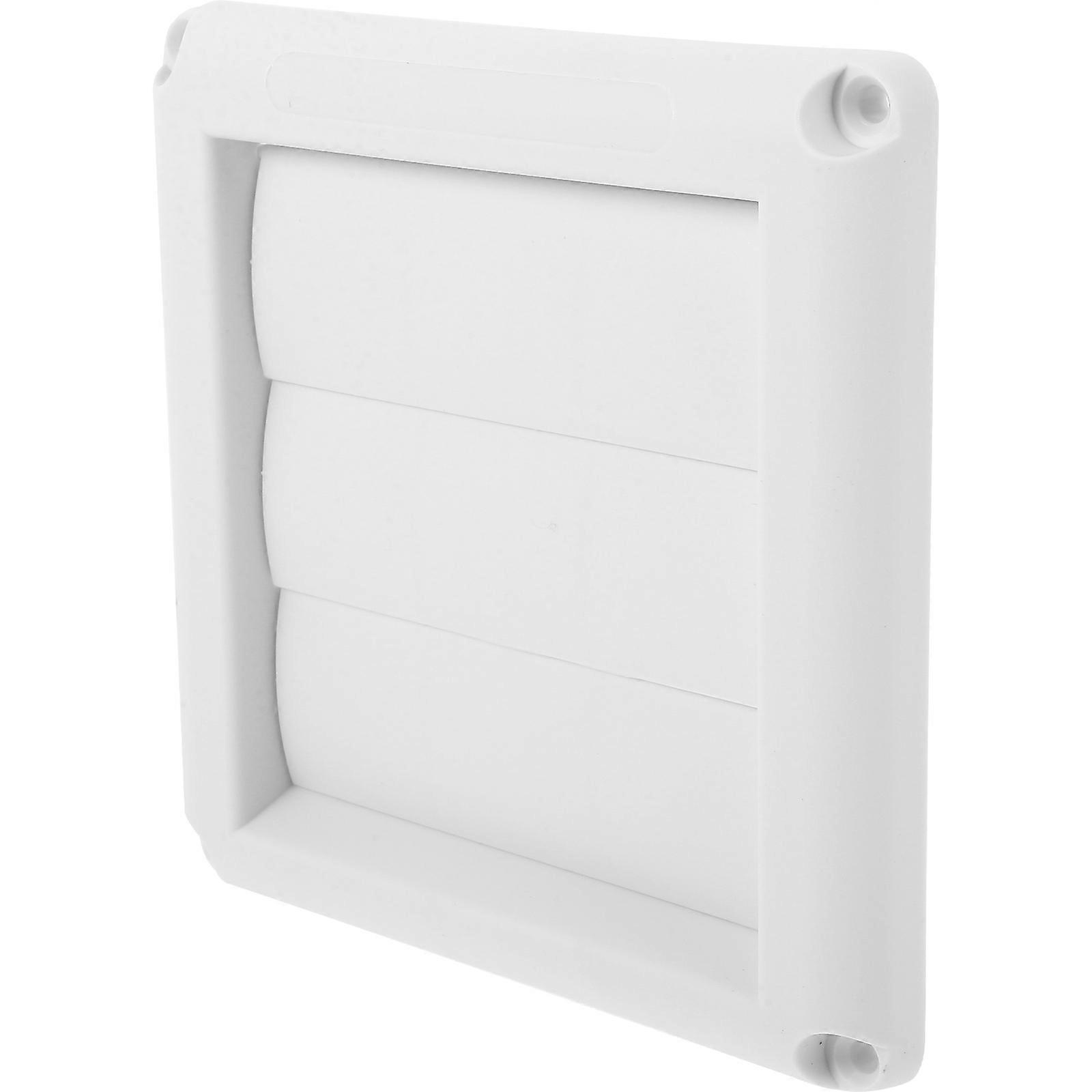 Louvered Dryer Vent Cover with for Efficient Airflow, Debris Protection, and Easy Installation for Home Use
