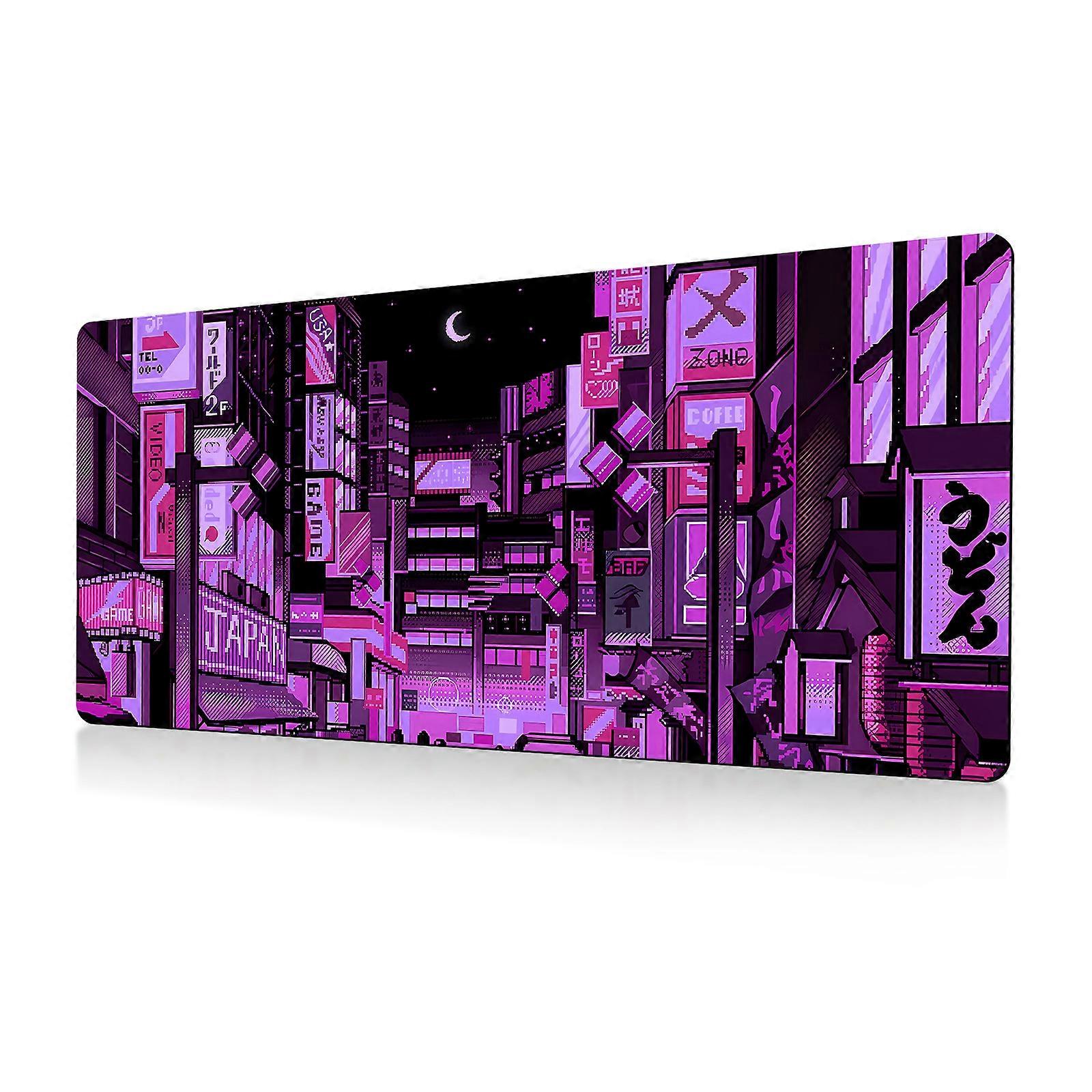 Büyük Boy Oyun Mousepad'i, Masa Matı, Genişletilmiş Anime Desenli Büyük Boy Mousepad, Klavye Mouse Matı, Bilgisayar, Dizüstü Bilgisayar ve Oyun için Masa Pedi, Çok Renkli