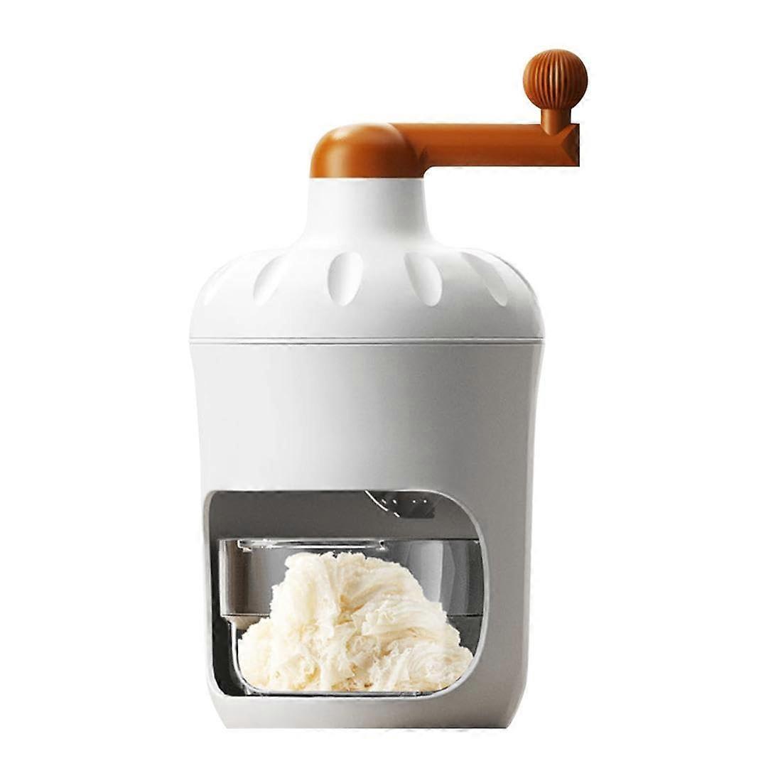 Manual Crushed Ice Maker, Ice Cube Machine for Home, Ice Crusher with Ice Cube Trays