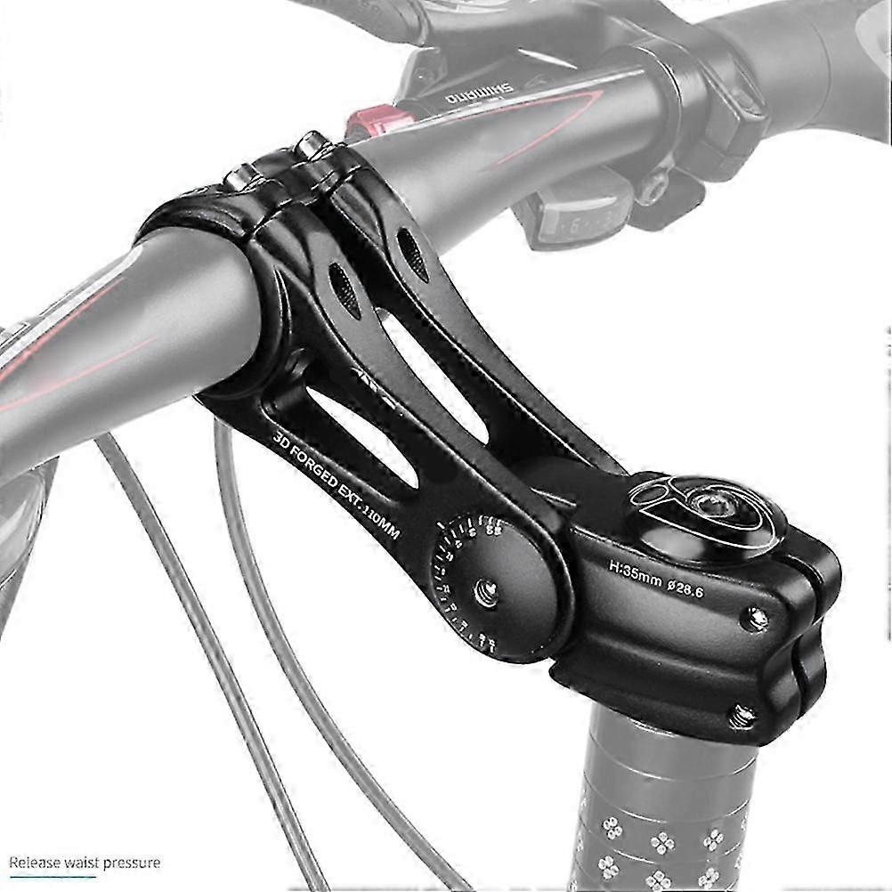Dağ Bisikleti Yol Bisikleti için Ayarlanabilir 85 Gidon Yükseltici Uzantısı Kolu Sapı