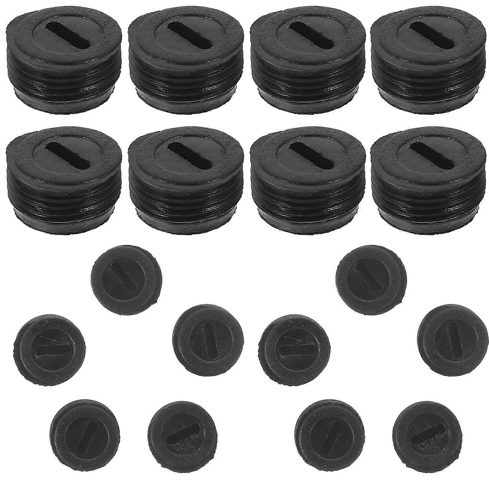 10 Pairs Carbon Brush Covers for Angle Grinders & Power Tools – Durable, Impact Resistant Caps for Electric Motor Protection