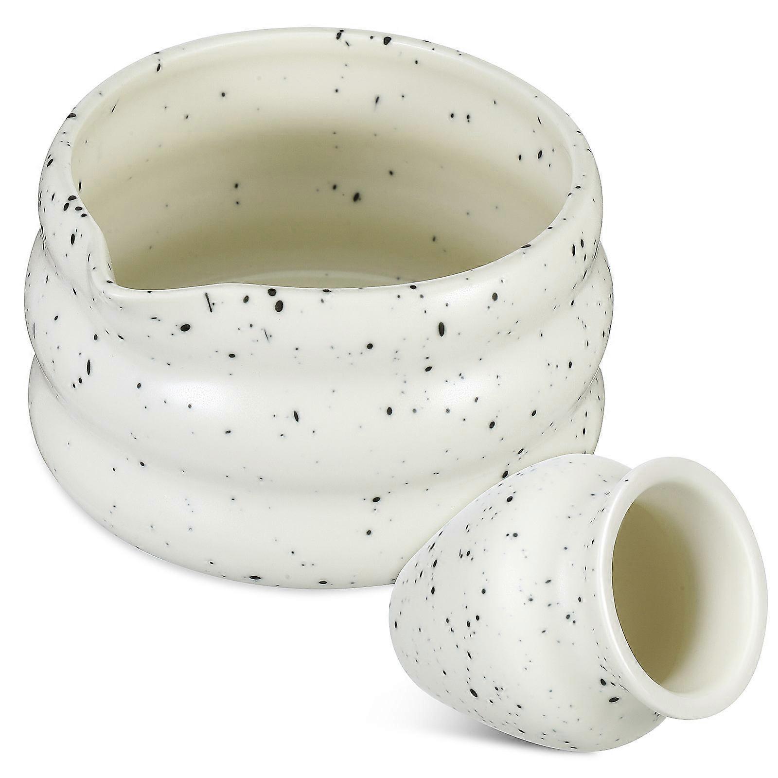 Elegant Traditional Japanese Matcha Tea Set with Whisk Holder for Tea Ceremonies, Daily Use, and Special Occasions