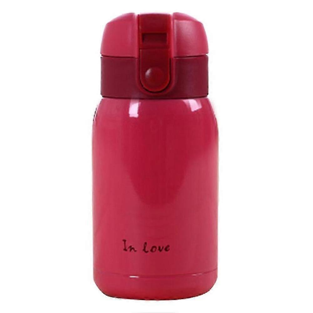 Mini Stainless Steel Big Belly Bottle( Red)200ml