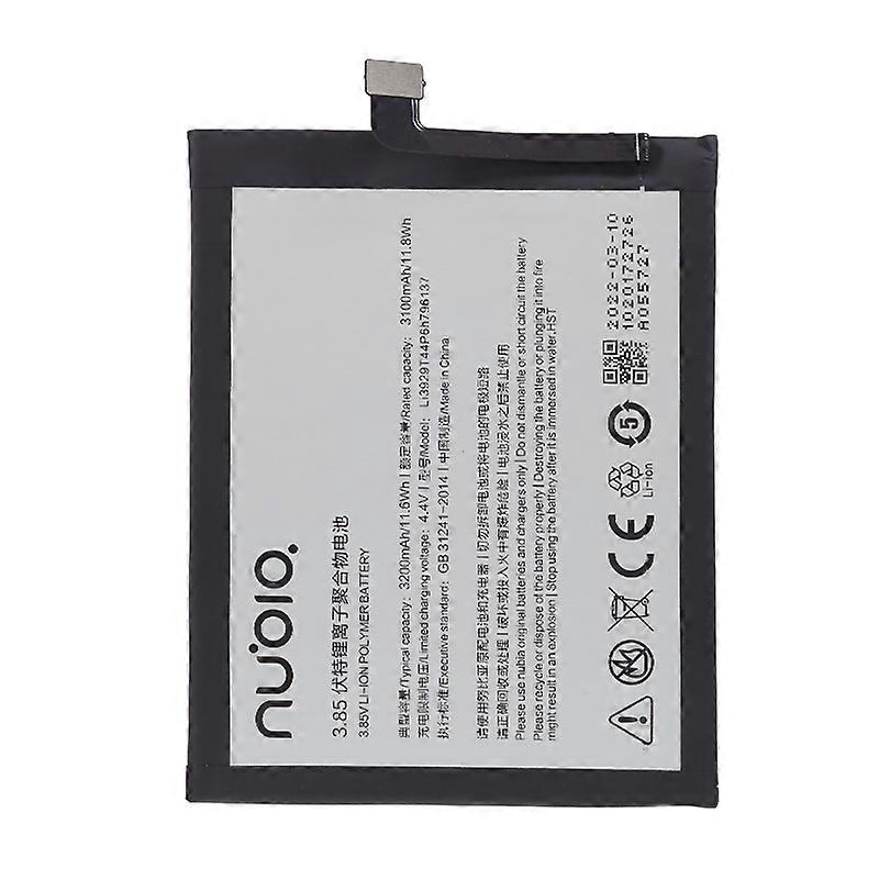 For ZTE nubia Z11 mini S nubia Z17 mini 3.85V 3100mAh Rechargeable Li Polymer Assembly Part (Encode: