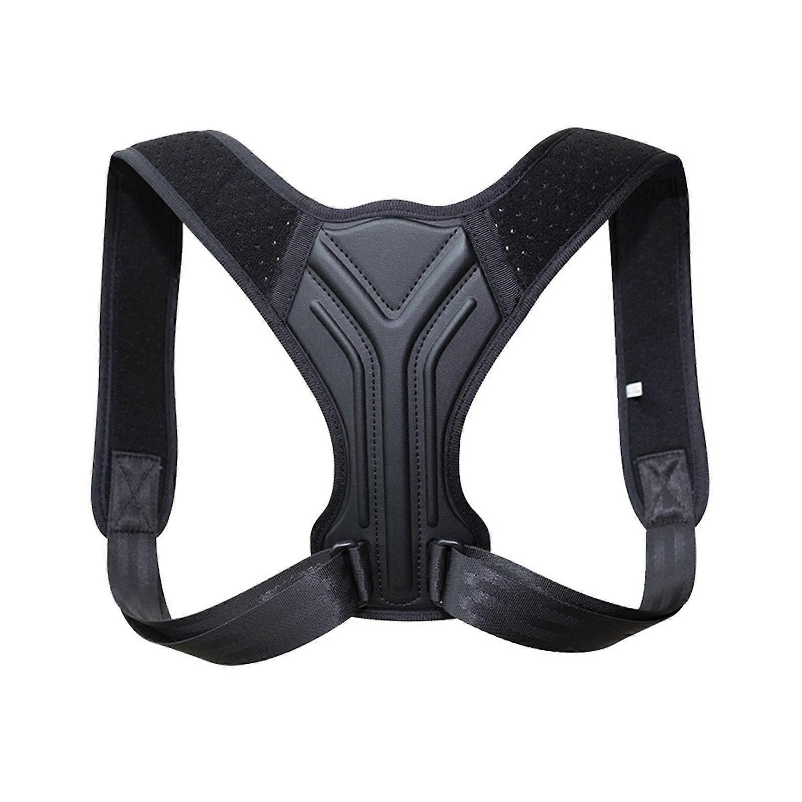 Posture Corrector Adjustable Back Brace For Upper Back And Shoulder Pain Relief, Spine Corset Support, Rose Red, Medium