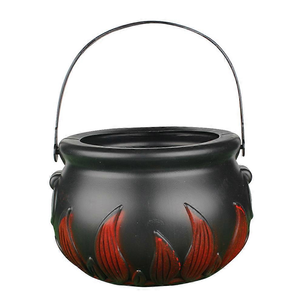 Mini Cauldron Halloween Kettle Decoration For Halloween Parties 2Pcs