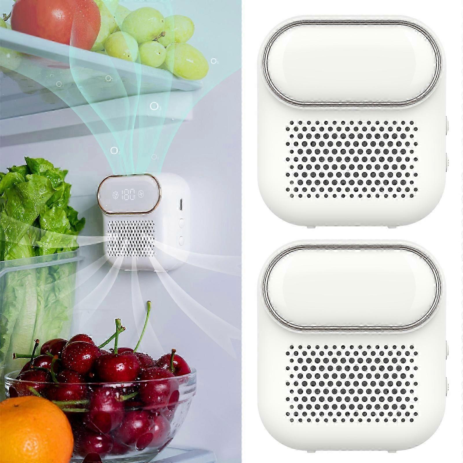 M16 Fridge Deodoriser - Digital Display Negative Ion Air Purifier for Fresh Storage
