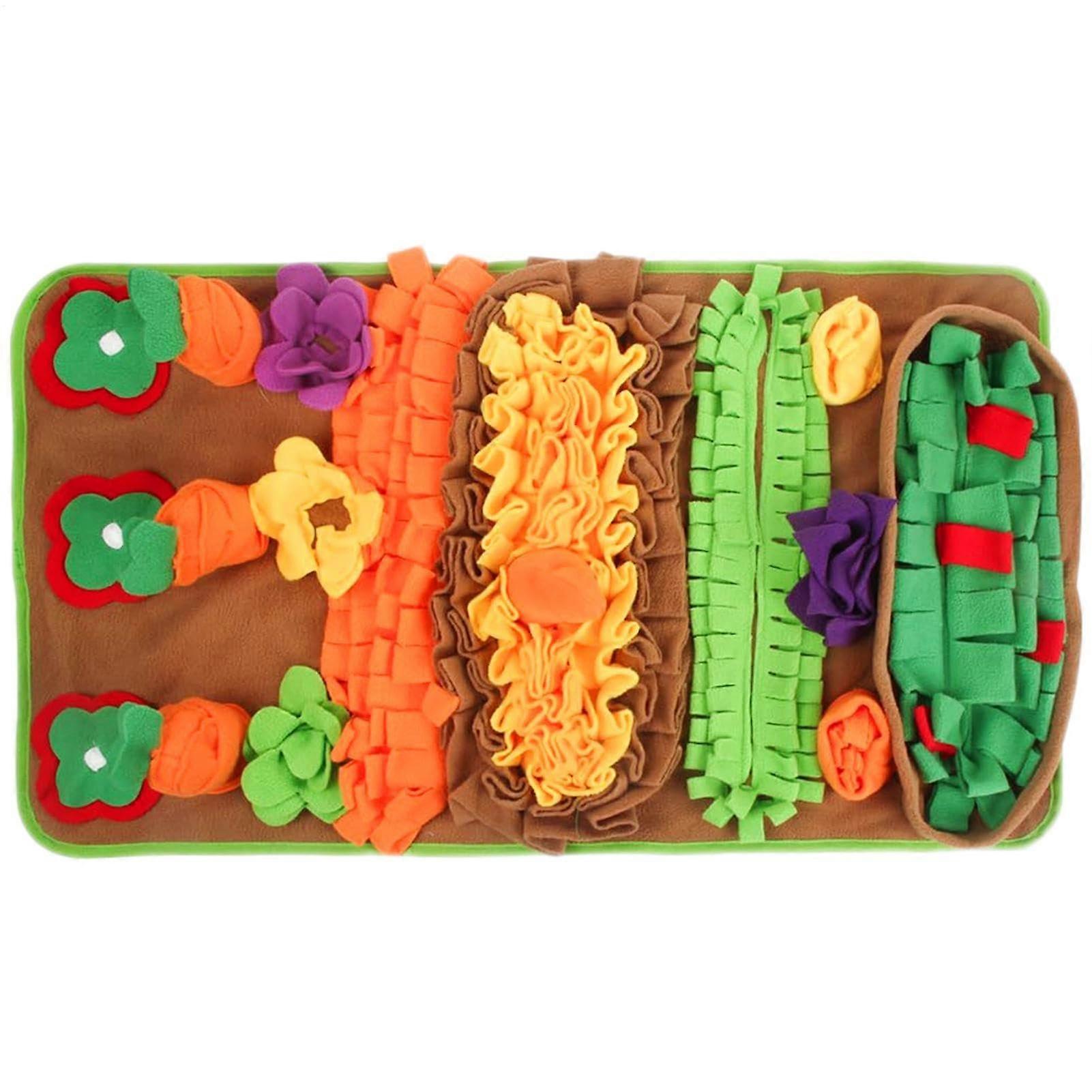 Tapis d’alimentation interactif pour chats 12 x 7,4 pouces pour grands chiens | Jouet Puzzle Slow Feed | Conception durable et antidérapante