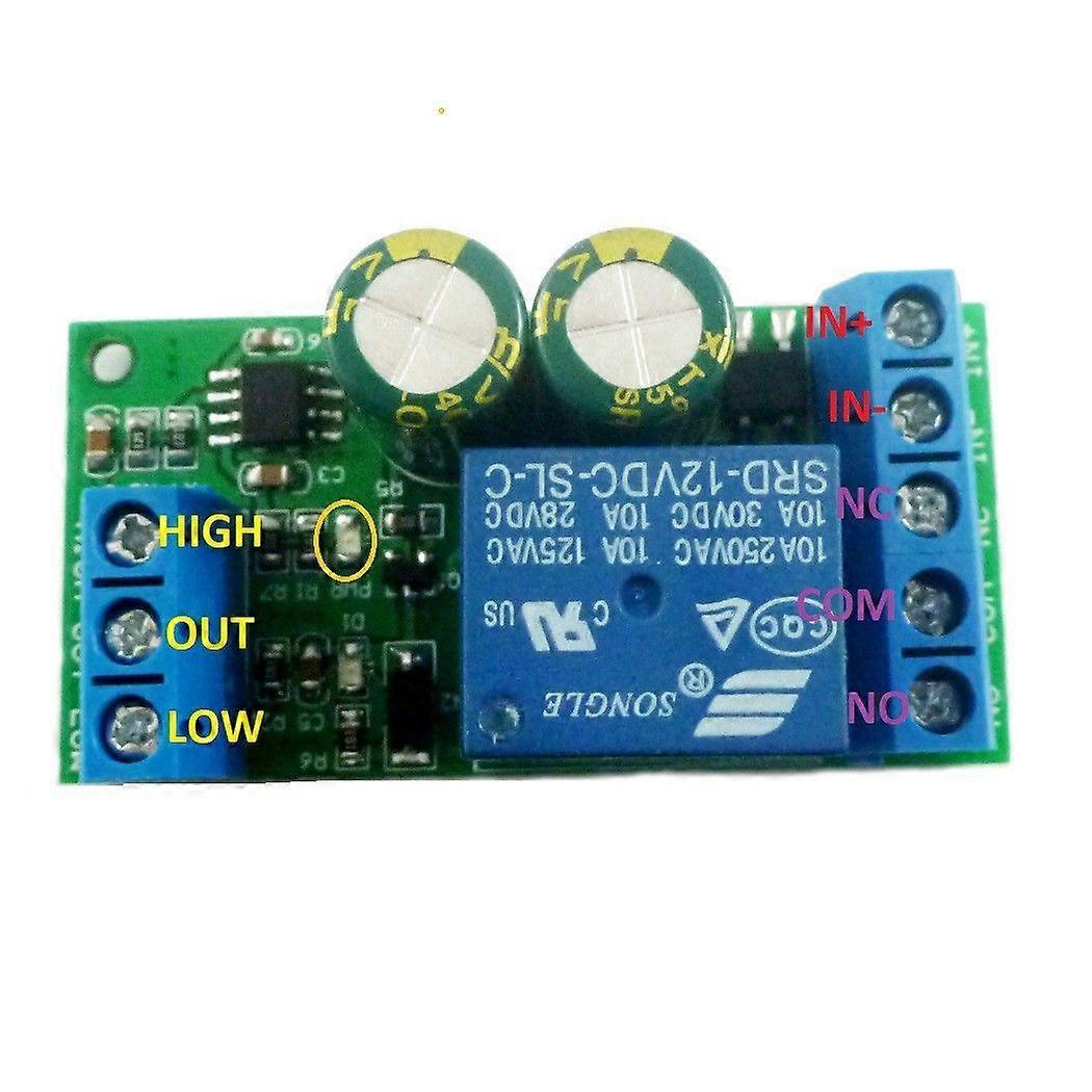 12V water level automatic controller liquid level sensor switch solenoid valve motor water pump automatic control relay board