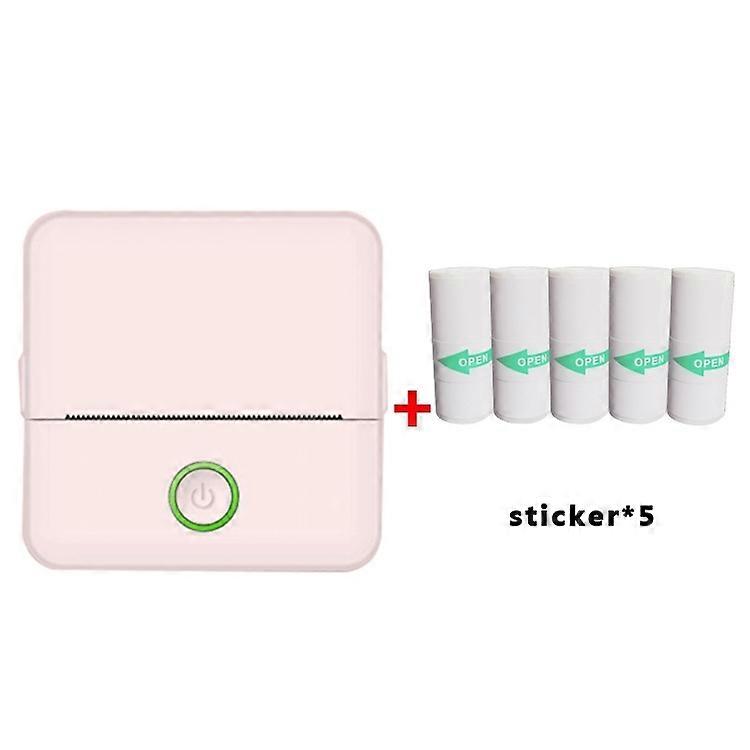 X6 200DPI Student Homework Printer Pink Sicker x5