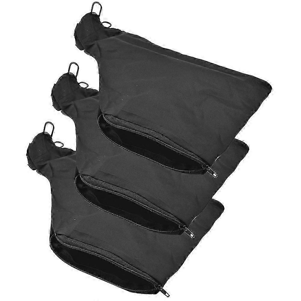 Sacchetto per la polvere della troncatrice, sacchetto nero per il collettore della polvere con cerniera e supporto a filo, per troncatrice modello 255