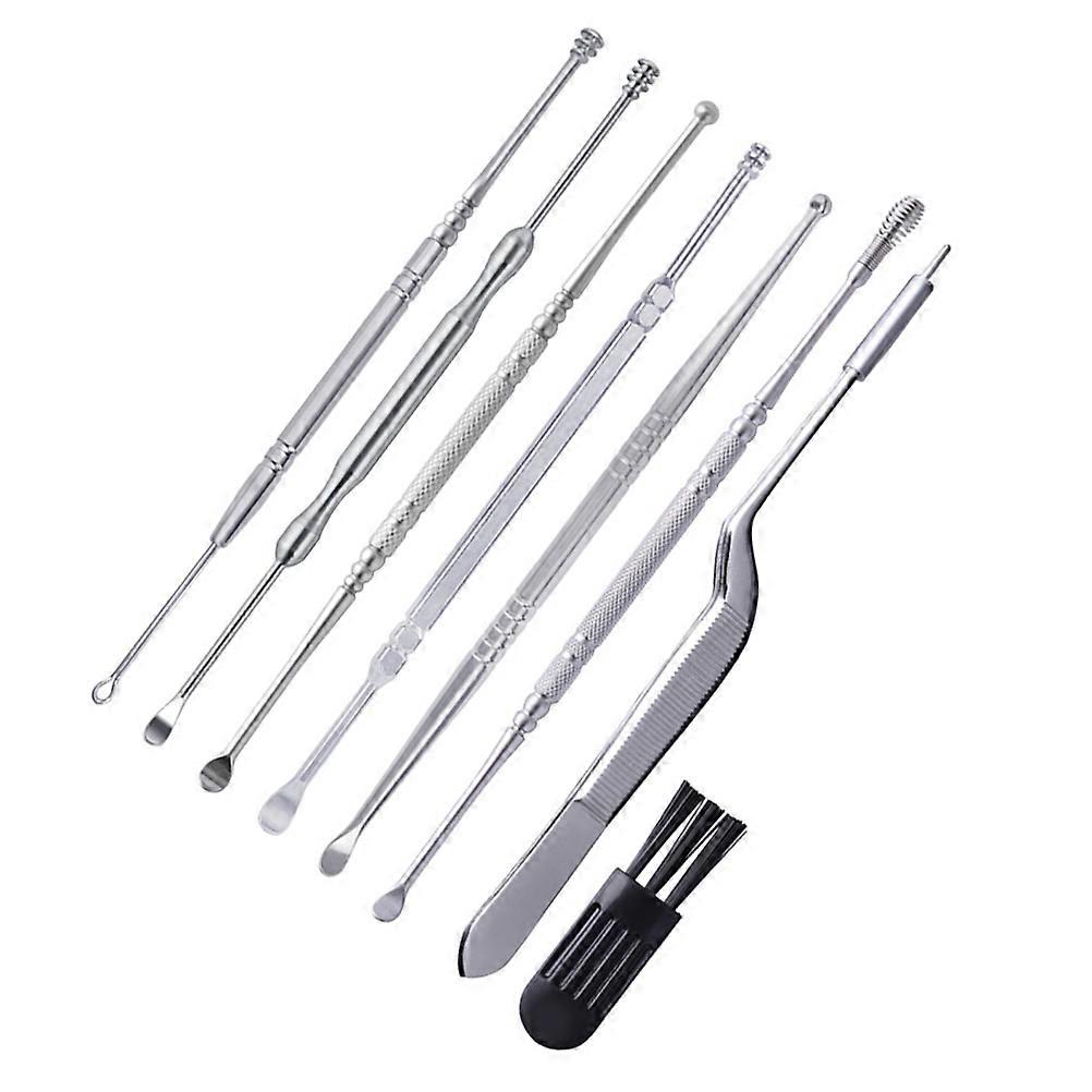 Ear Wax Removal Ear Tool Set For Adults Daily Use 14X2cm Stainless Steel 1Set