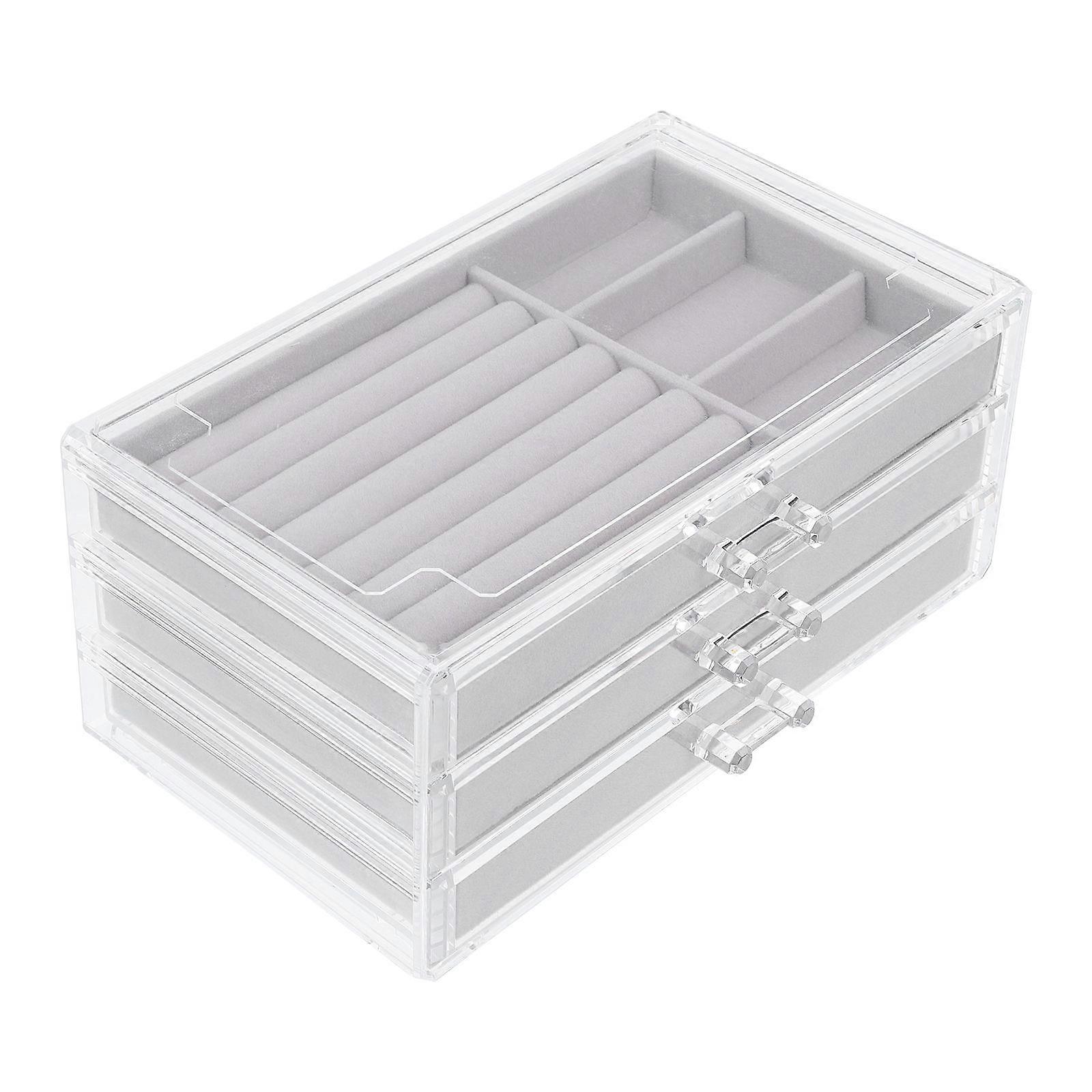 Multi-function Jewelry Organizer Acrylic Material Home Use 1Pack
