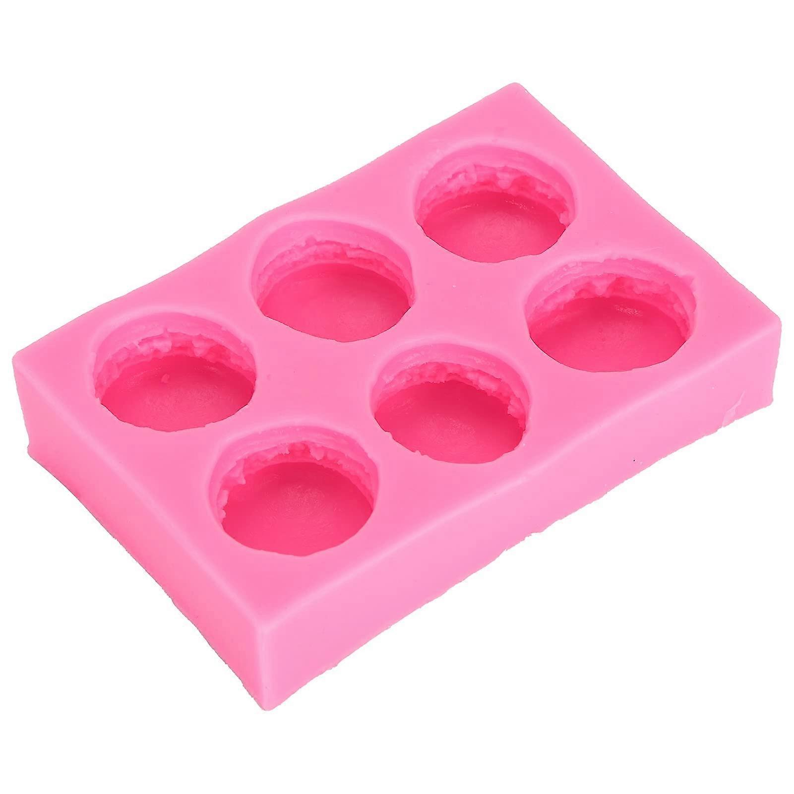 Macaron Silicone Molds for Cake Baking, 3D Cupcake Decorating Tools, DIY Chocolate Soap Molds, Durable Food-Grade Material