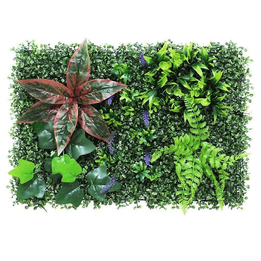 Artificial Grass Wall Panel 50x50cm, Plastic, Easy Clean