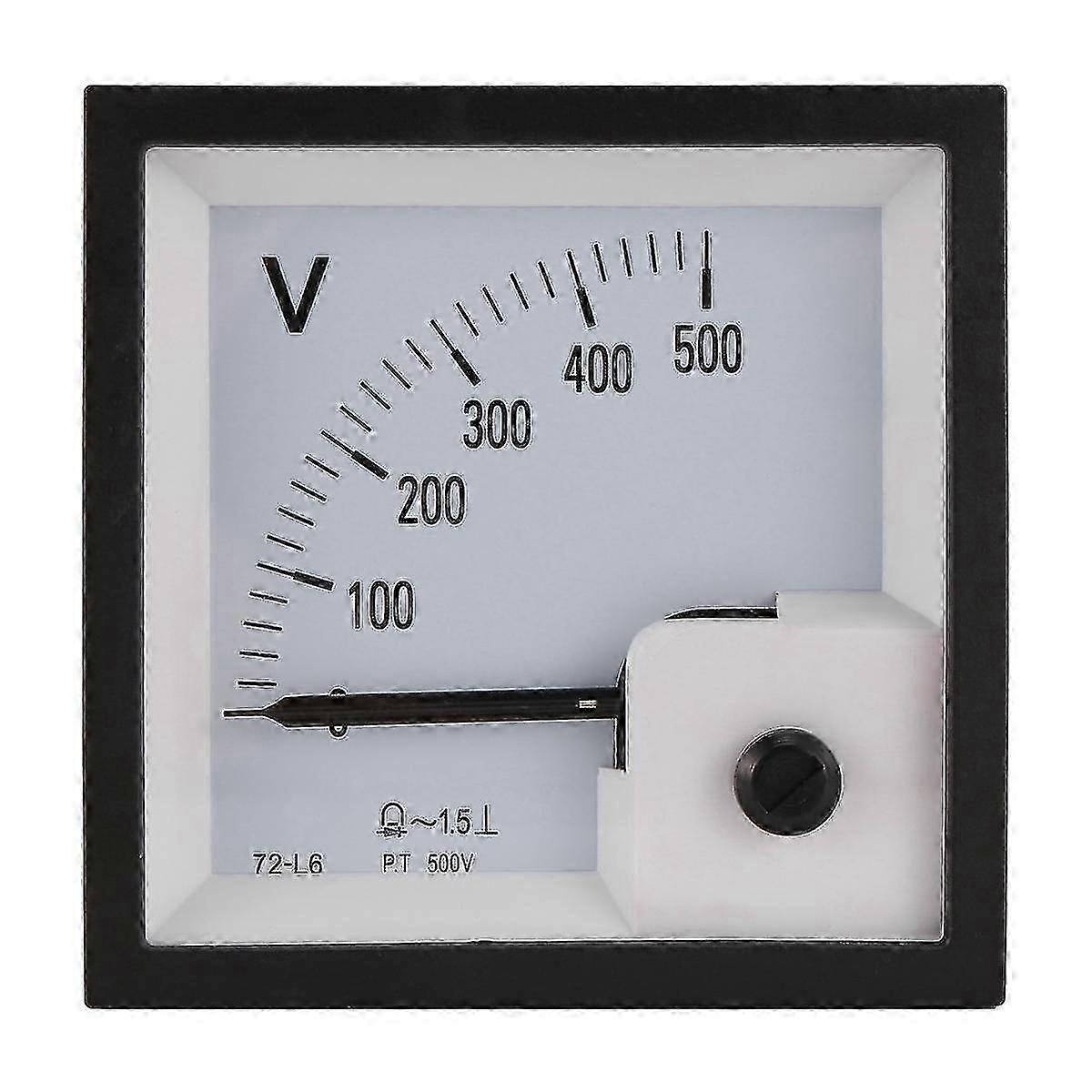 Pointer type voltmeter for generator set - 72-L6 500V mechanical meter