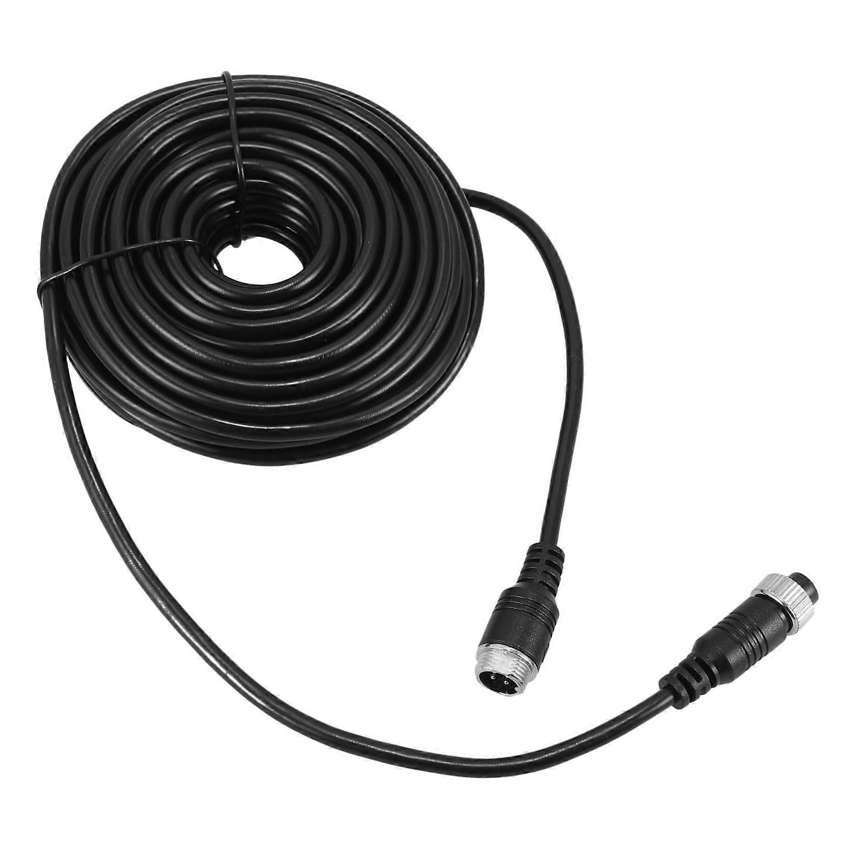 Extension cable for reversing camera Longpole extension cable for car surveillance systems with stable image transmission and easy installation.