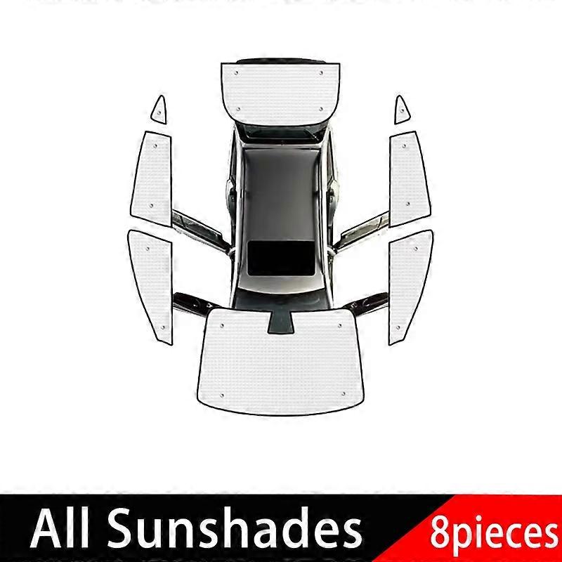 Για αξεσουάρ Tesla Model 3 2017-2024 Γείσο αυτοκινήτου Αντηλιακό παράθυρο Σκίαστρο ηλίου Κάλυμμα περσίδων εσωτερικού μέρους Προστατευτικό παρμπρίζ