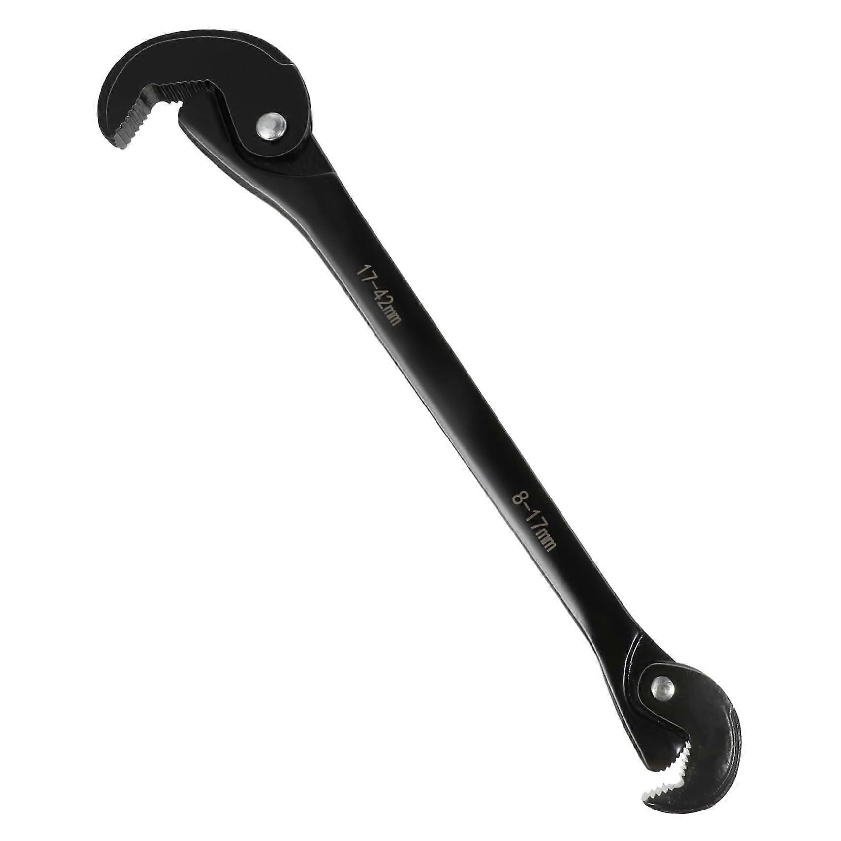 Multifunctional Adjustable Quick Wrench Durable Tire and Water Pipe Wrench with Movable Head for Effortless Work and LongTerm Use