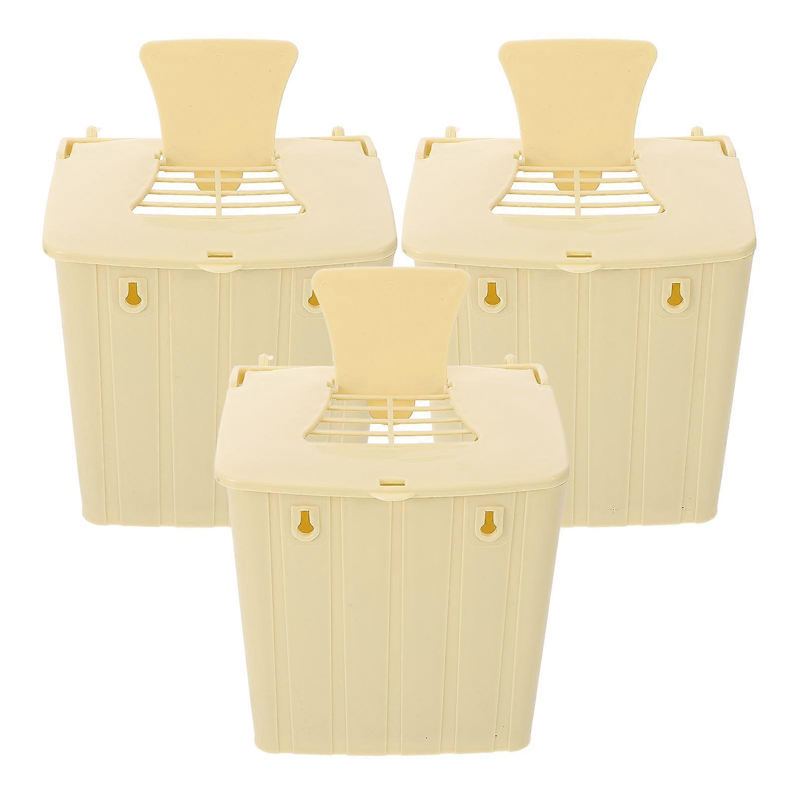 Plastic Bird Nesting Box Breeding Hut for Parakeets, Finches & Sparrows – Compact Design for Garden or Balcony Use