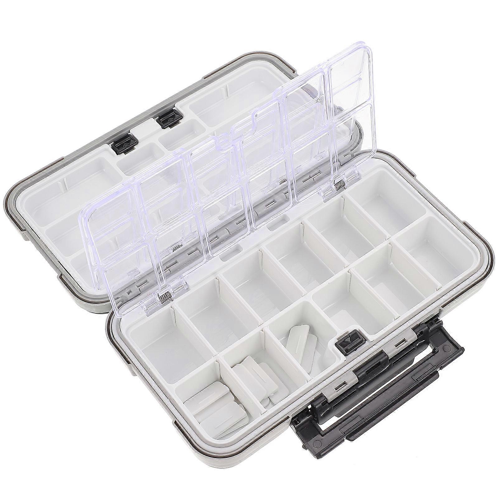 Fishing Portable Organizer Waterproof Gear Storage Rectangular Shape Simple Design 1Set