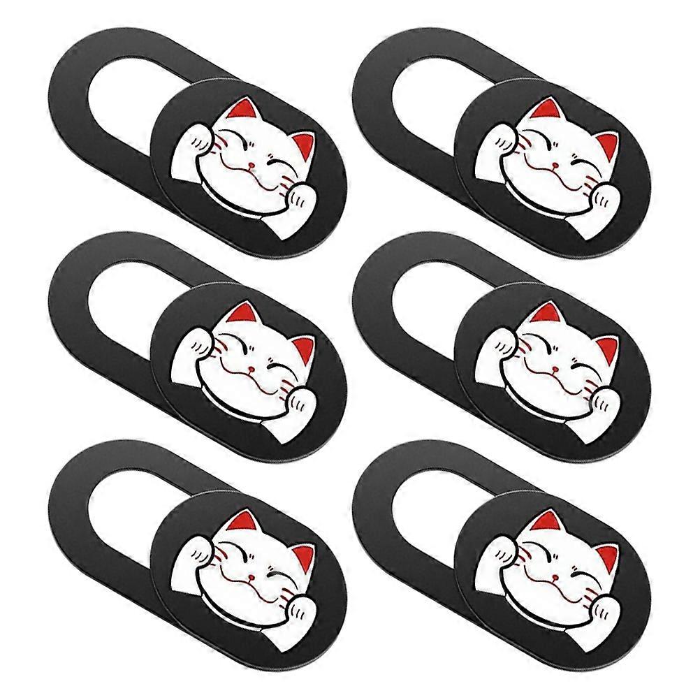 Webcam Cover Slider 6PCS Ultra Thin Camera Protective Lid for Laptop and Devices Privacy Protection Simple Design Against Unauthorized Monitoring