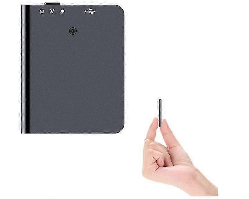 32GB Professional Mini Recorder, Voice Activated, 15 Days Standby Recording, HD Noise Cancellation, Automatic Time Marking(Black)