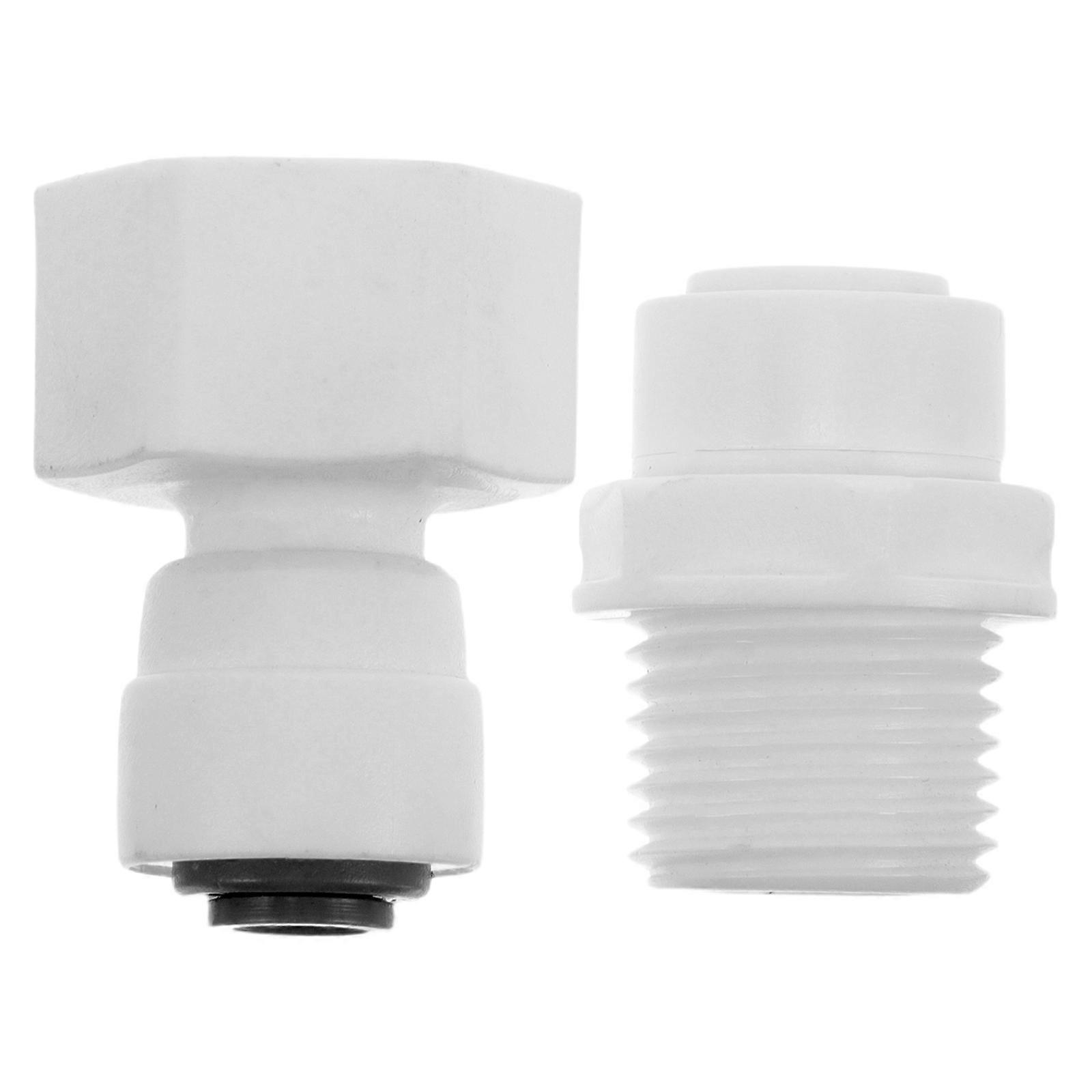 Quick Connect Hose Fitting Water Purifier Accessories For School Use 2Pcs