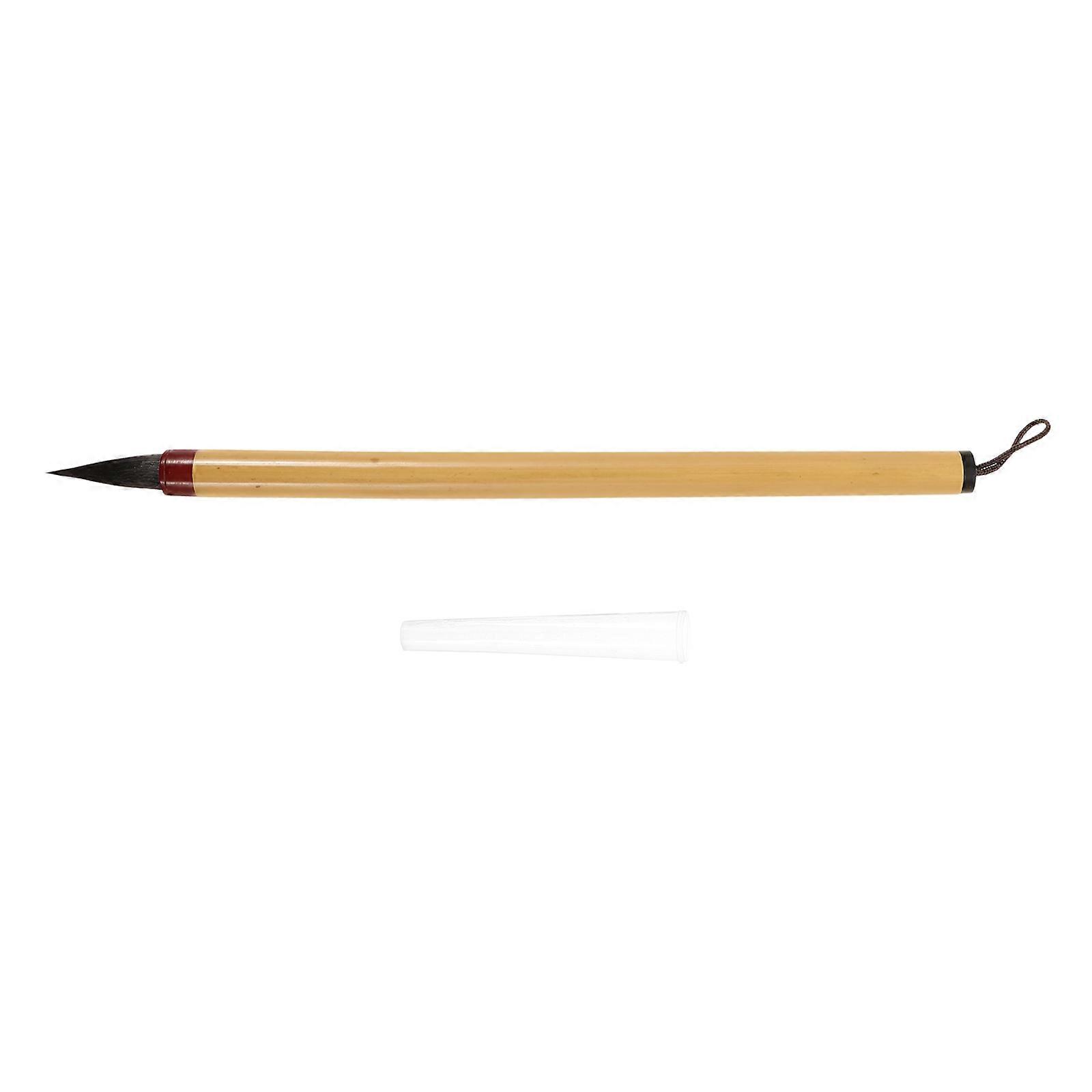 Chinese Calligraphy Brush with Soft Flexible Bristles for Writing in Bamboo Multi Lightweight Portable