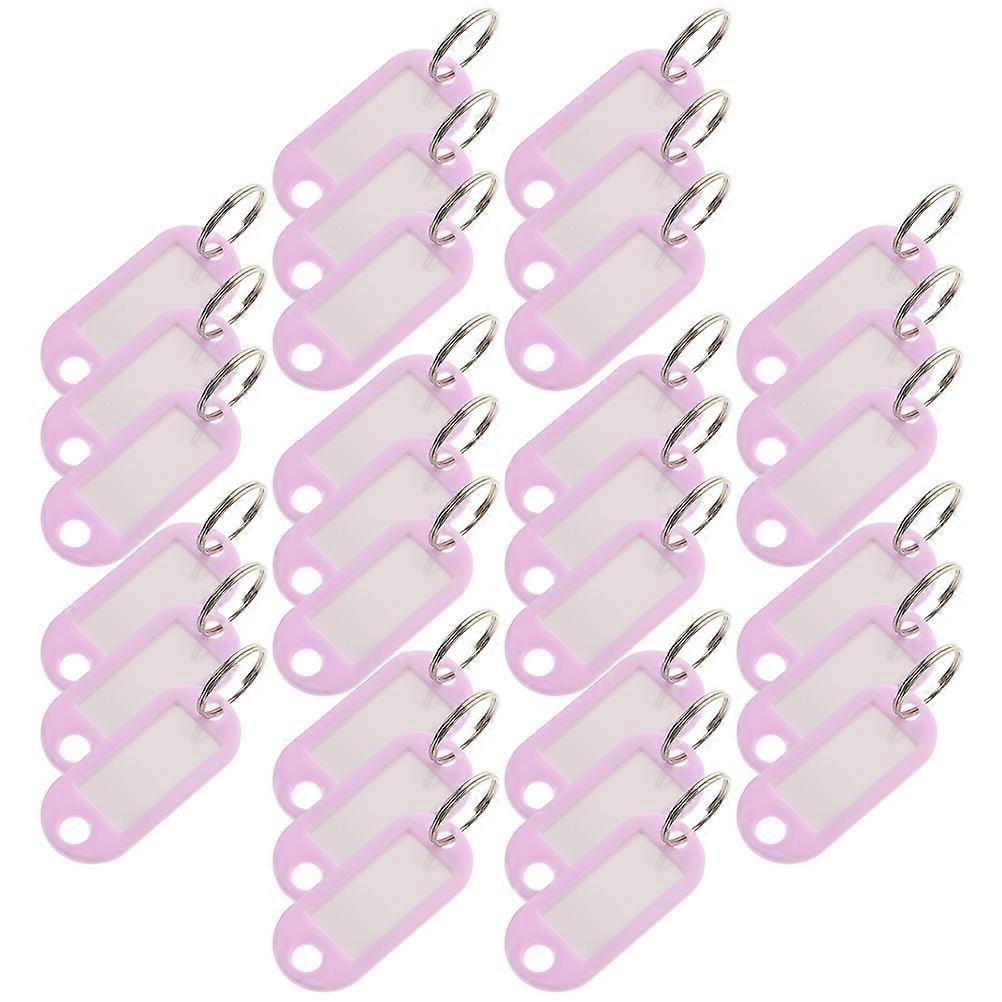 Numbered Key Tags Convenient Key Tags Distinguishing Luggage Outdoor Use 5X2.2X0.3CM 30Pcs