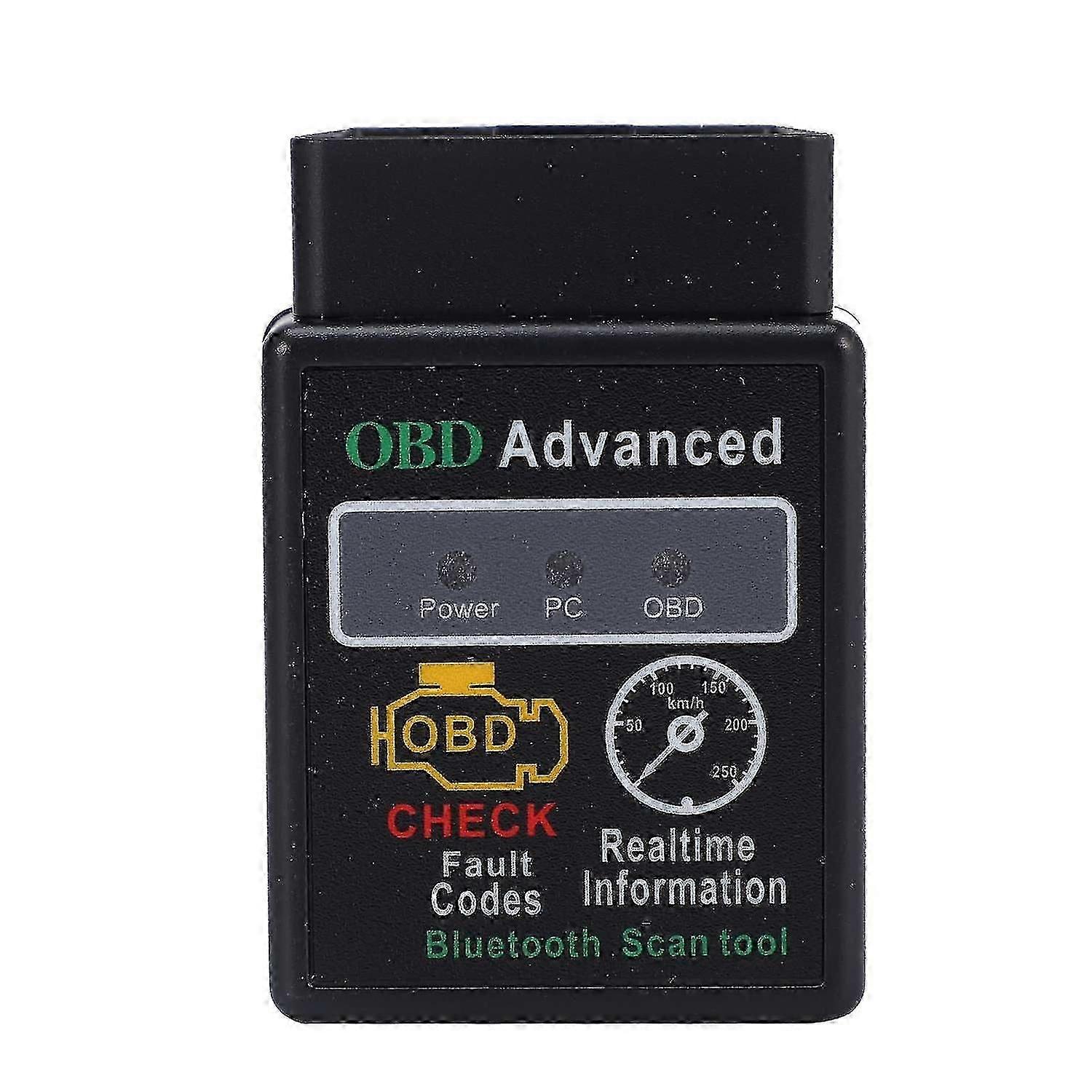 Advanced OBD2 Bluetooth Diagnostic Scanner - Car Engine Check Tool for Android Devices