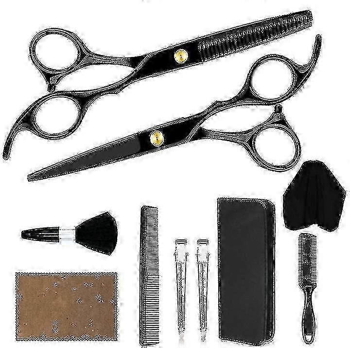 طقم قص الشعر - جودة مقص حلاقة منزلية حلاقة / صالون / طقم مقصات ترقق منزلية