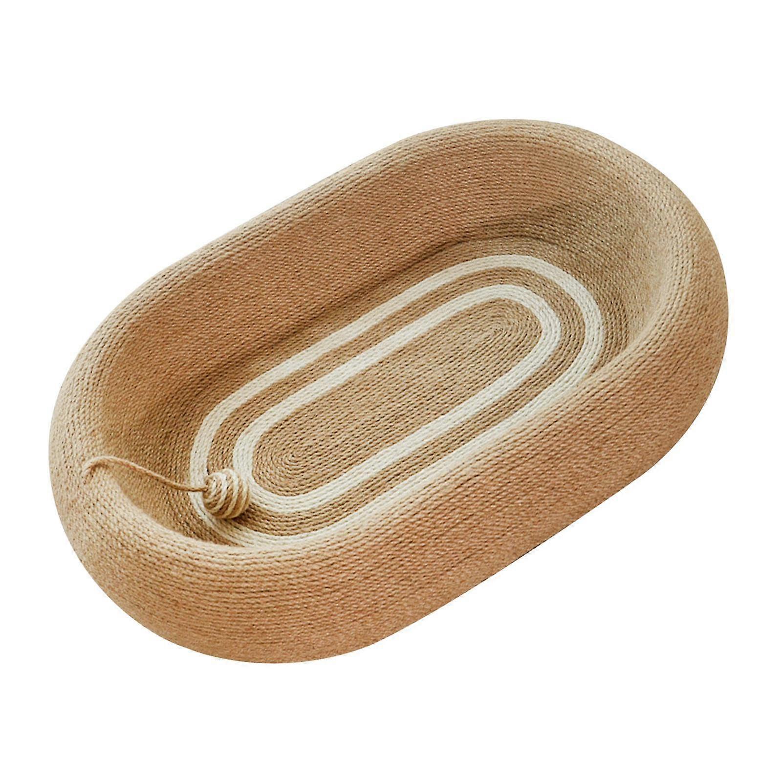 Katzenkratzer With Ball Anti-Slip Cat Scratcher Mat For Small To Large Cats Sofa Protector Rope Toy