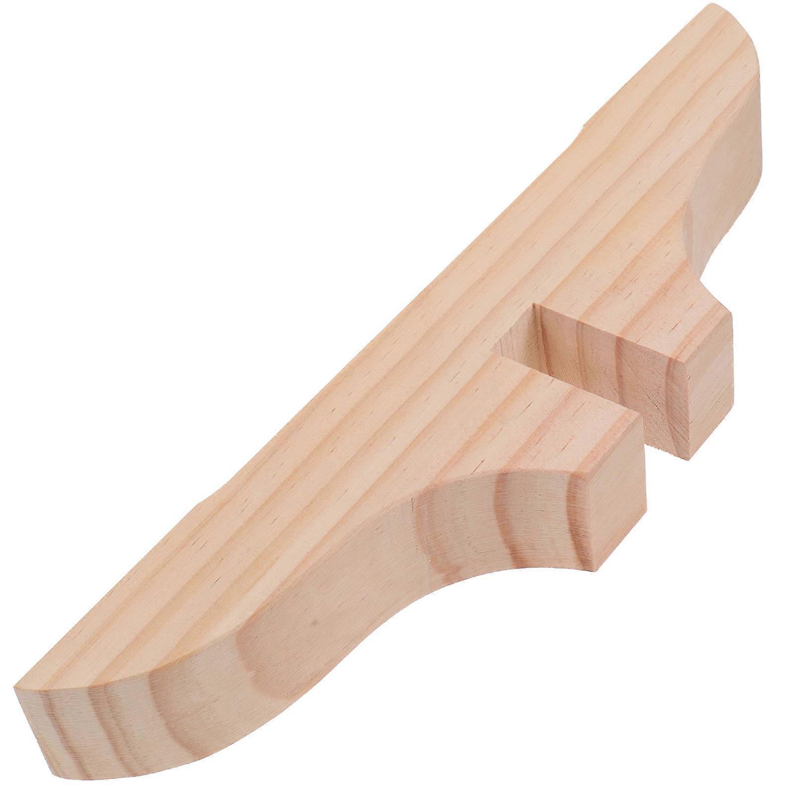 Wooden Divider Base Stand Bracket for Home Office – Sturdy Support for Privacy Screens and Room Dividers, Easy to Use and Install