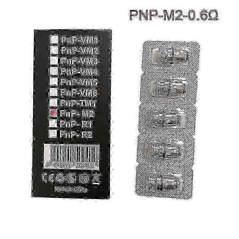 Voopoo PnP tank coils - VM1 VM3 VM5 R1 M2 replacement 5pcs
