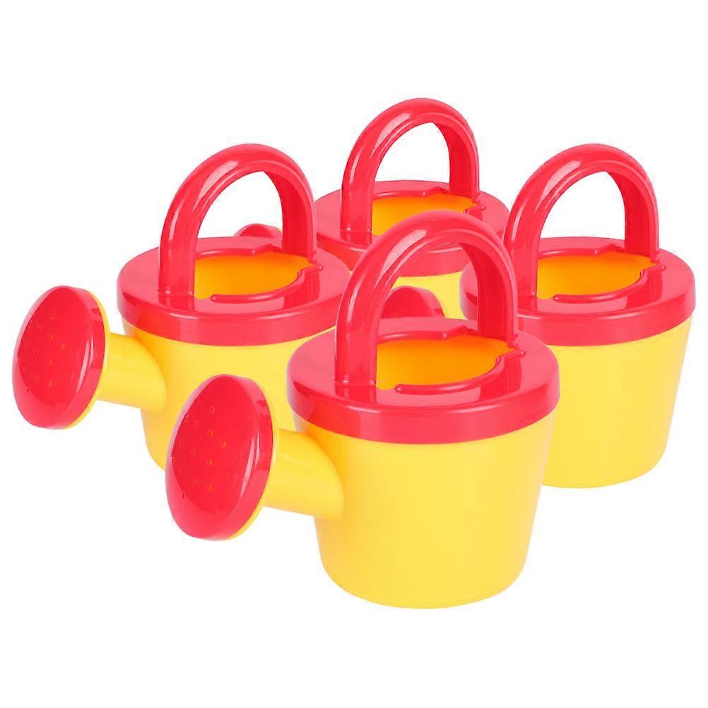 Mini Watering Can 4Pcs Perfect For Bath Time And Safe Plastic Material