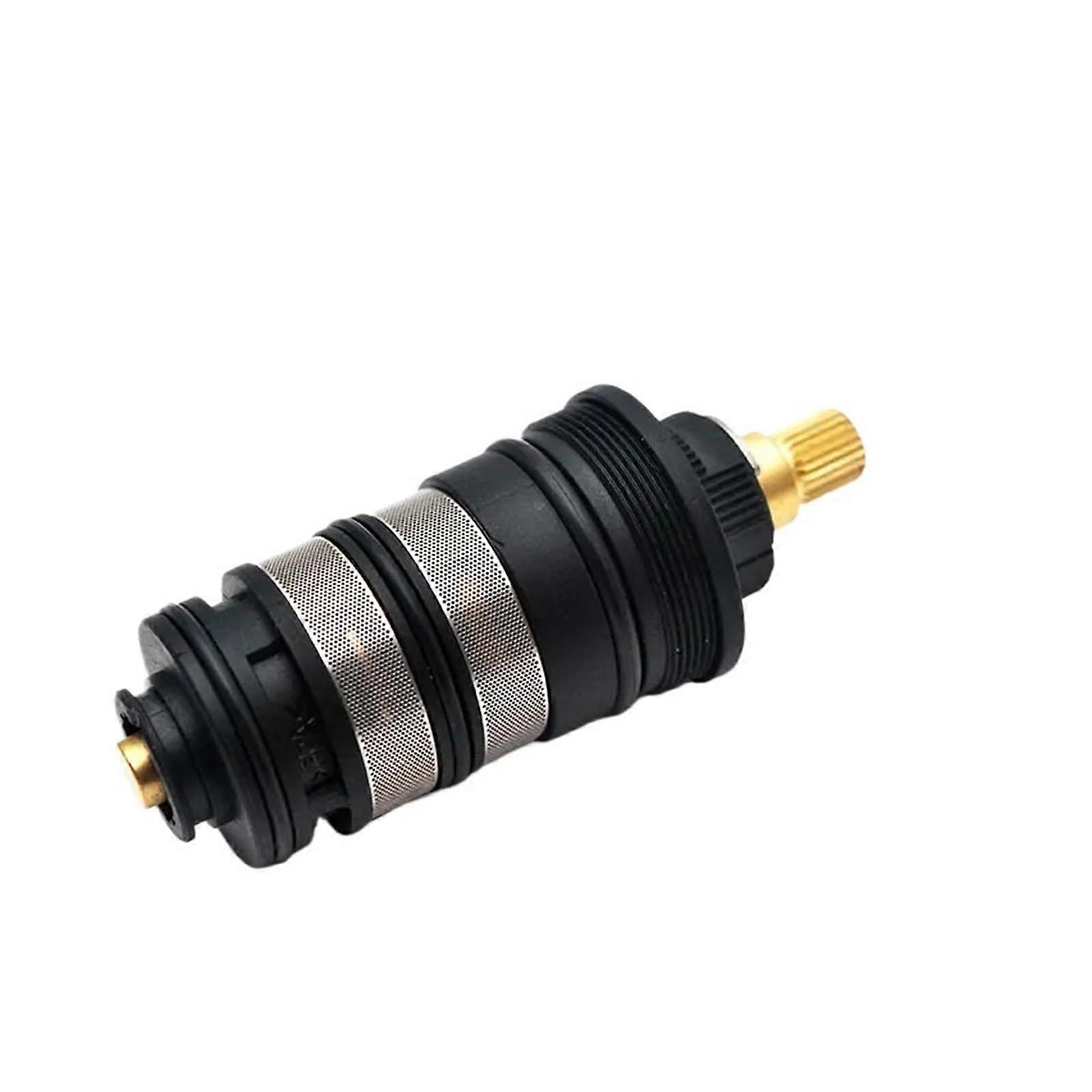 Thermostatic shower faucet cartridge valve, cold and hot water temperature control, mixing valve for bathroom shower faucet, Type 3 faucet.