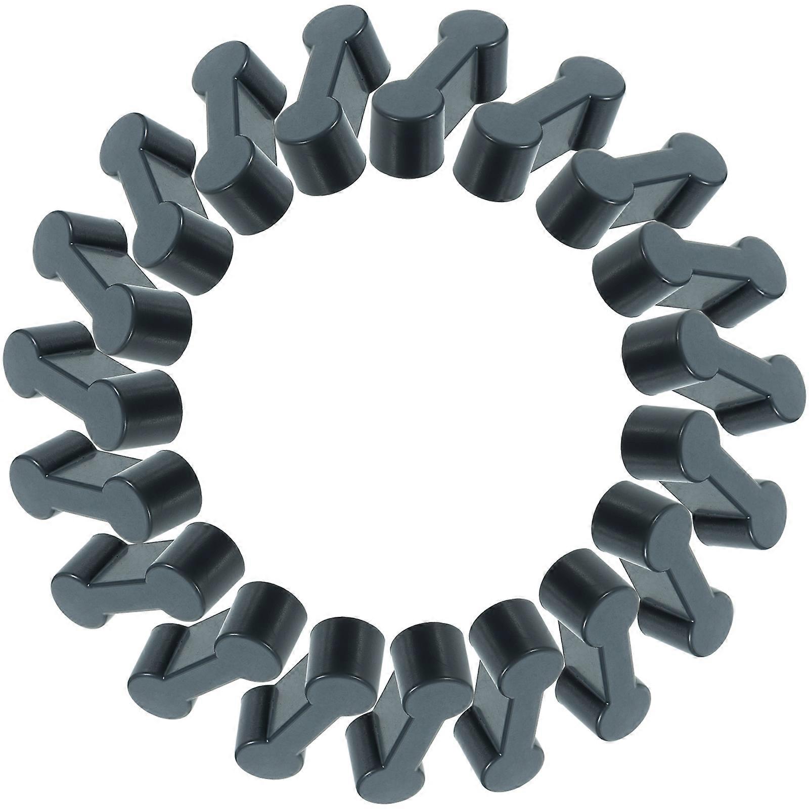 20pcs Plastic Train Track Accessories for Railway Scene Building – Easy Installation & Imaginative Play for Train Layouts