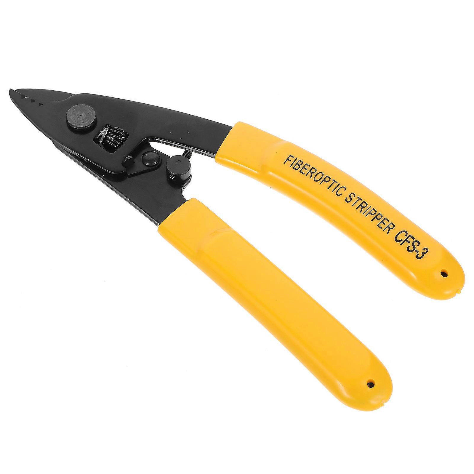Stripper Wire Cutter Pliers for Electricians with 1 5 mm Adjustable Opening Size Plastic and Steel